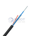 Wanbao product loose tube 12 core optical fibre cable GYFXTY-12B1